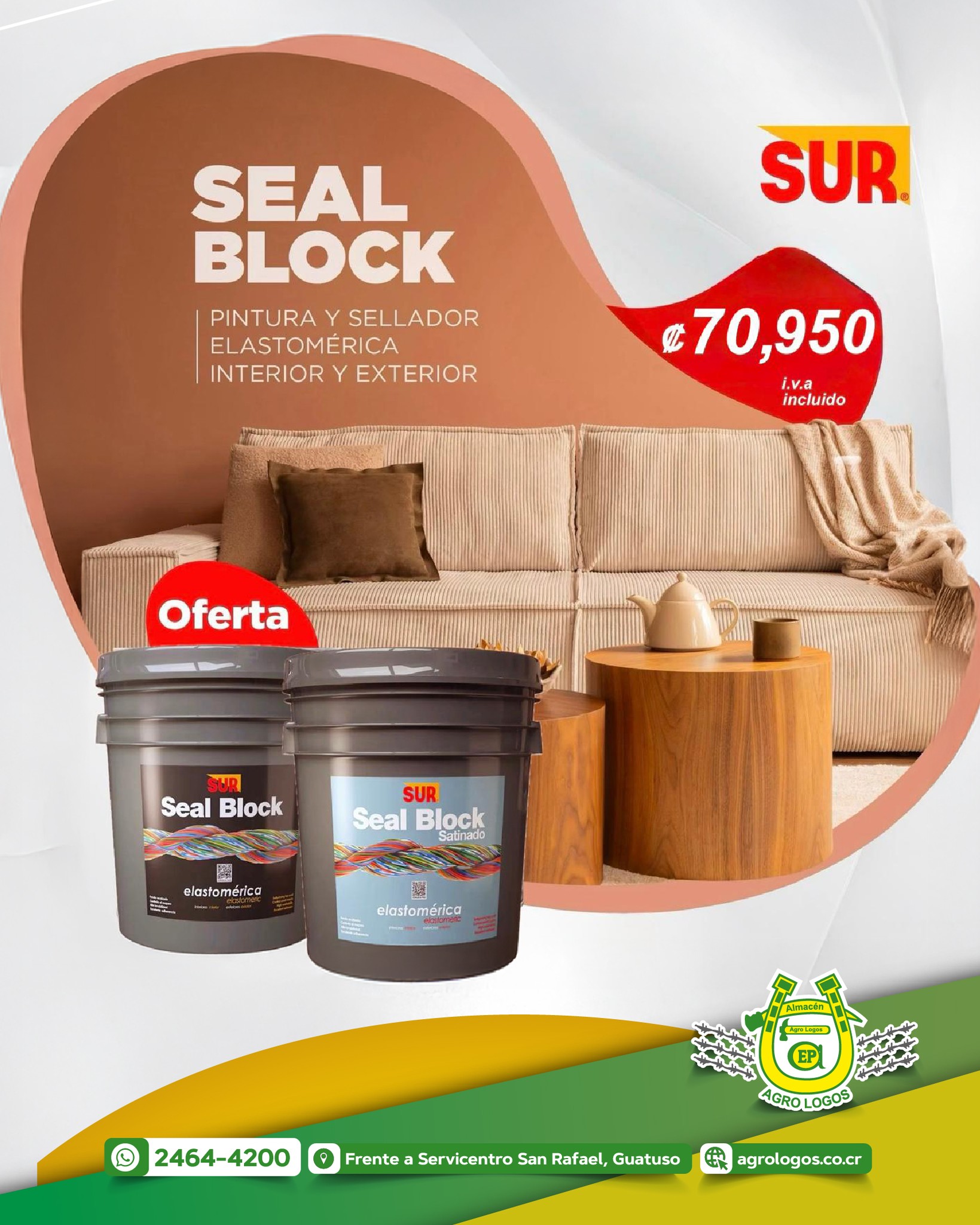 Almacén - 🛡️ ¡Protege y embellece tus espacios con Seal Block de SUR! 🛡 ...