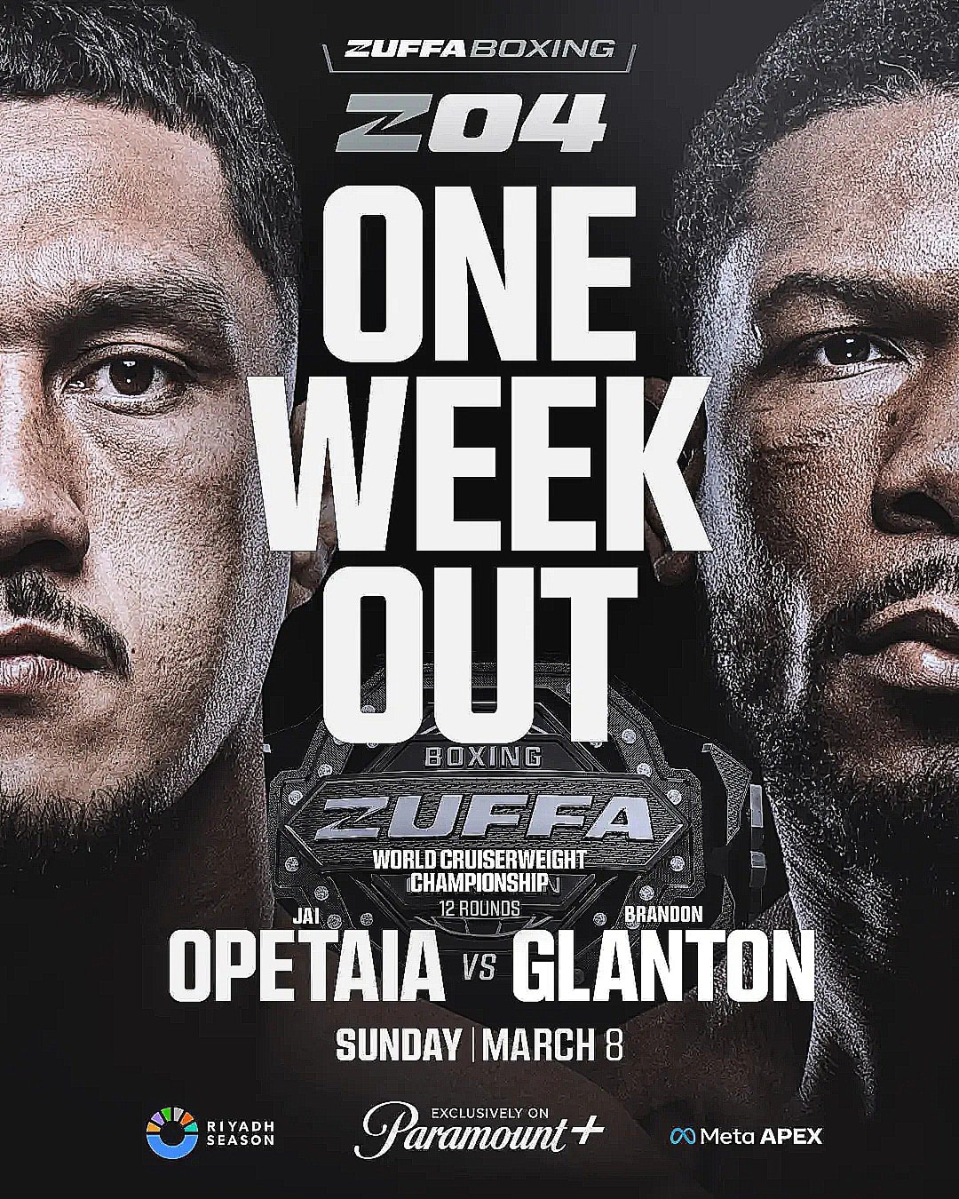 Mornin' fight fans! We kick off the action at the top of the hour