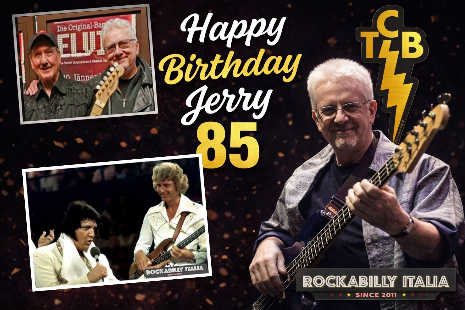 Rockabilly - 🎸 Happy 85th Birthday to the great Jerry Scheff! 🎉 Today ...