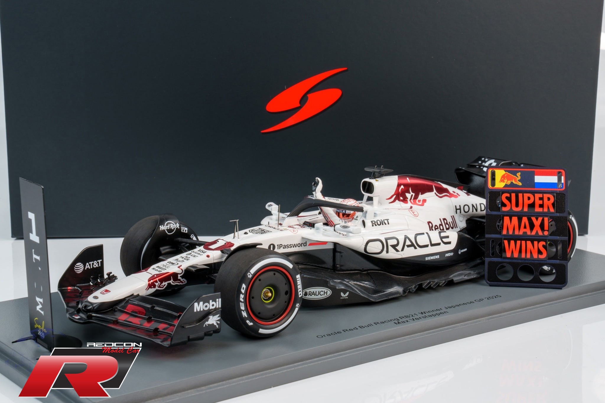 Red Bull F1 RB21 #1 Max Verstappen Japanese GP Winner 2025 Spark 1