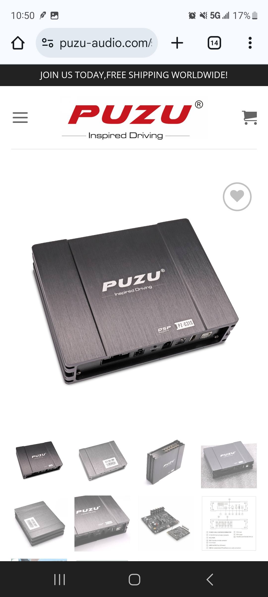 Experience with PZ-C31S DSP amplifier?