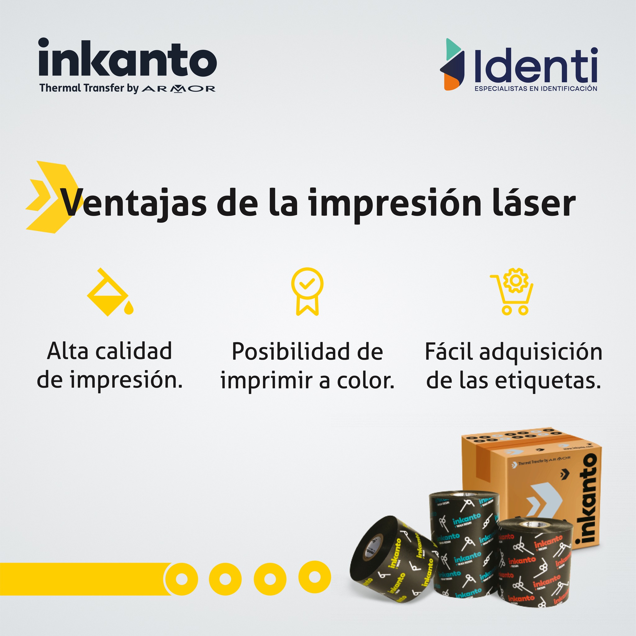 Utilizar el método de impresión... - Inkanto Ribbons México