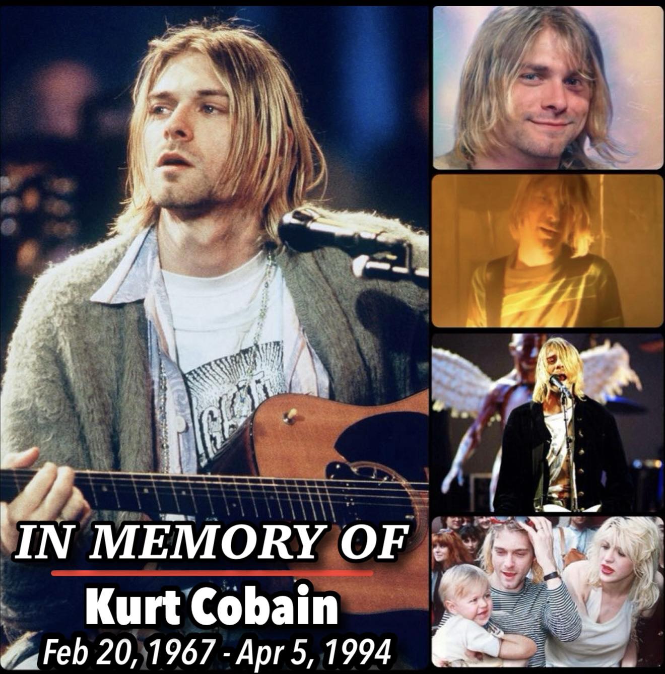 80's - Remembering the late Kurt Cobain on his birthday. The musician ...
