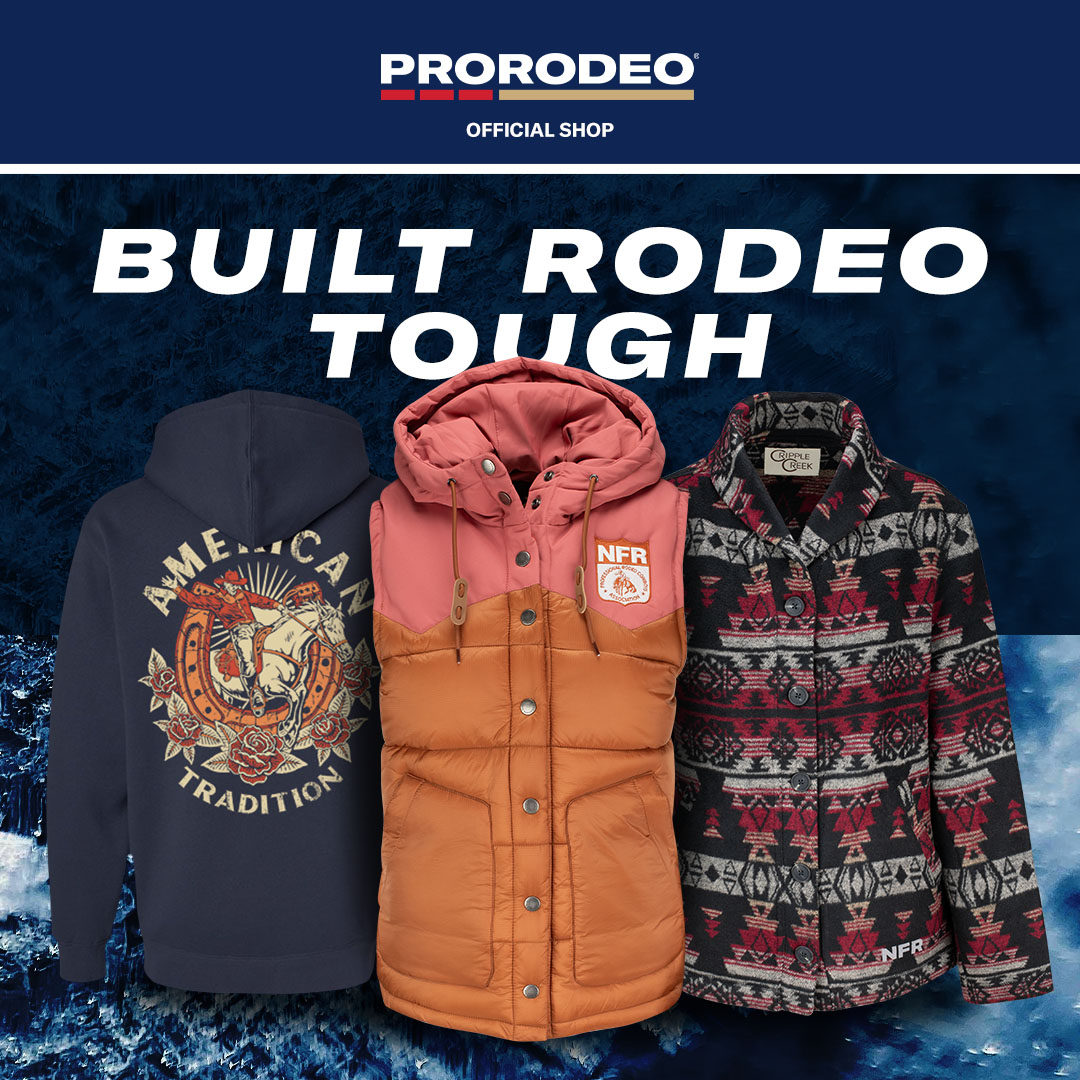PRCA - Winter-ready and rodeo-approved! ️ Grab your NFR outerwear now ...