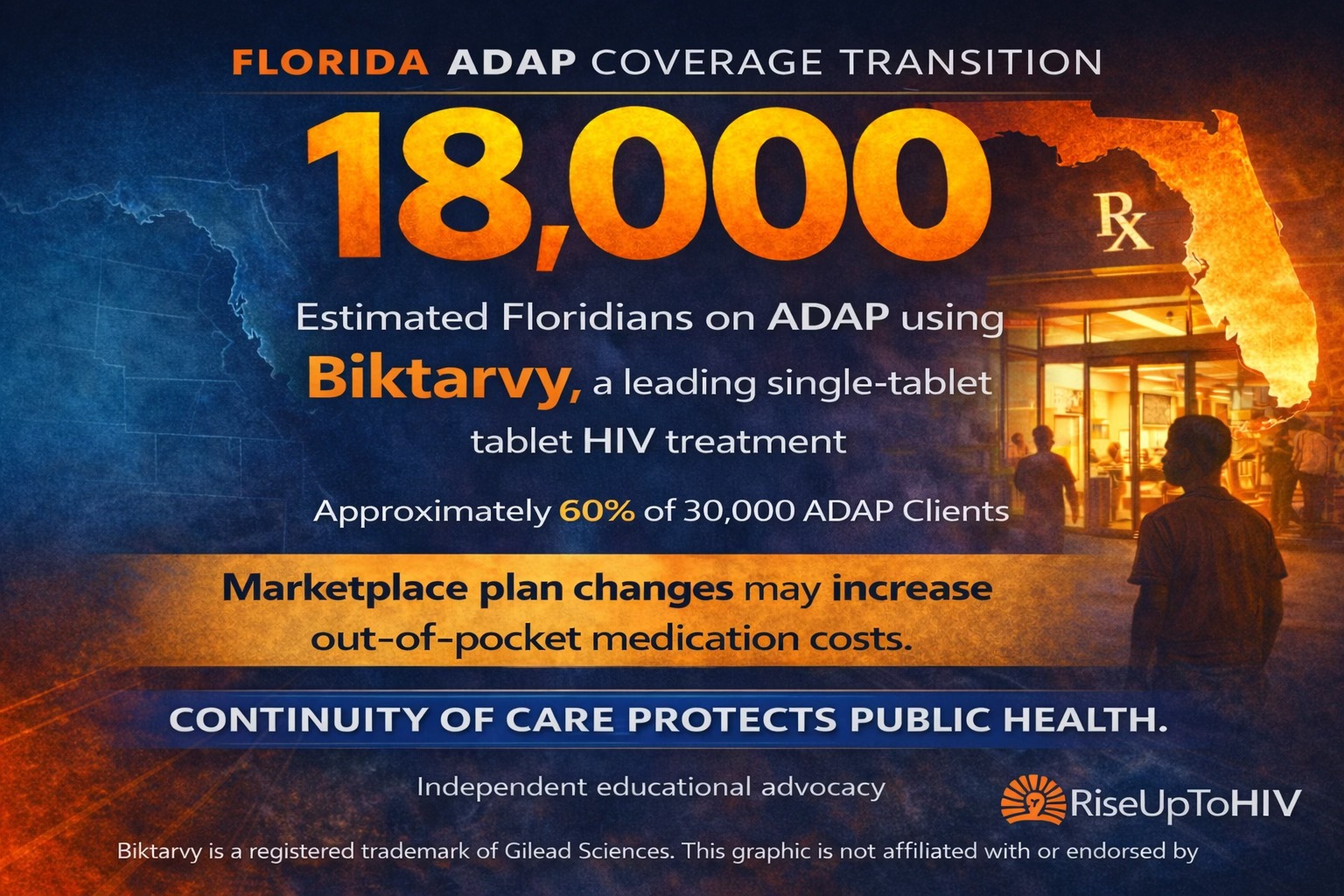 RiseUpToHIV - 18,000 Floridians on ADAP are using... | Facebook