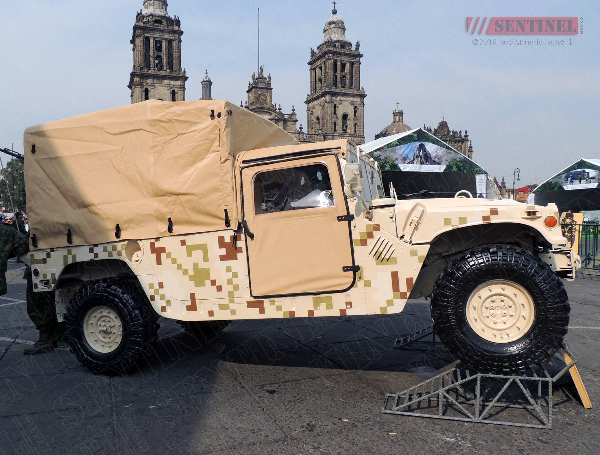 Sentinel México - Vehículo 4x4 de alta movilidad multipropósito de ...