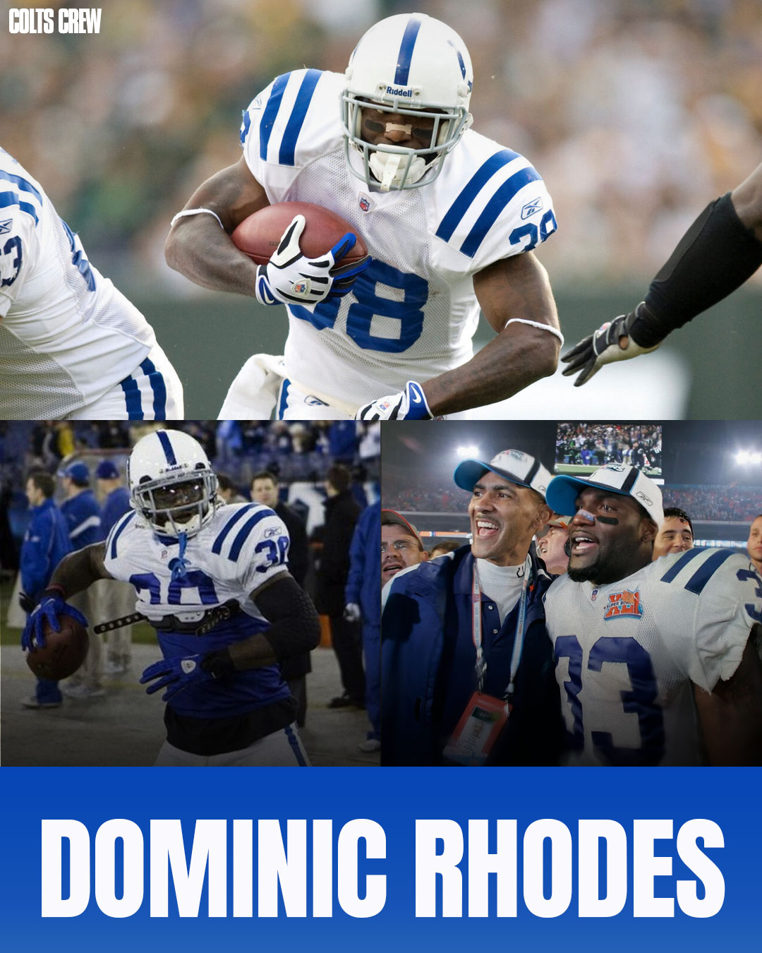 Colts Crew - Dominic Rhodes wasn’t supposed to be part of... | Facebook