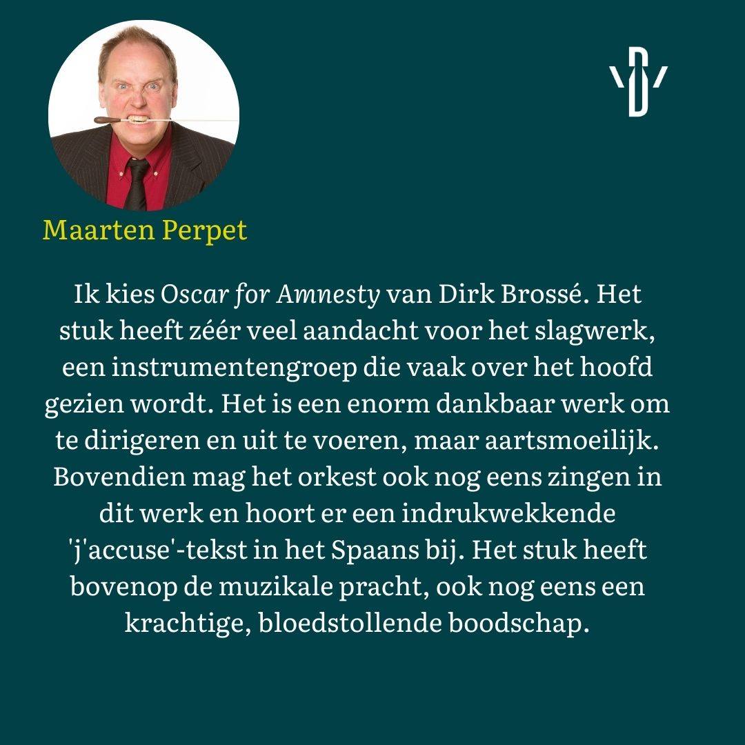 Secretaris Maarten Perpet... - Vlaamse DirigentenVereniging | Facebook