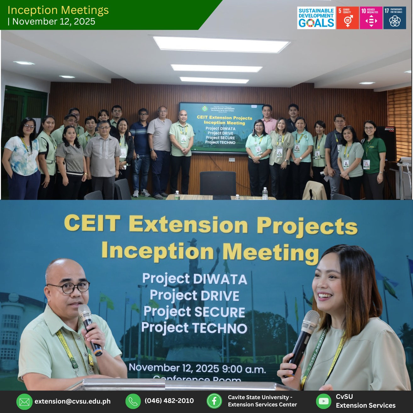 Cavit... - Cavite State University - Extension Services Center