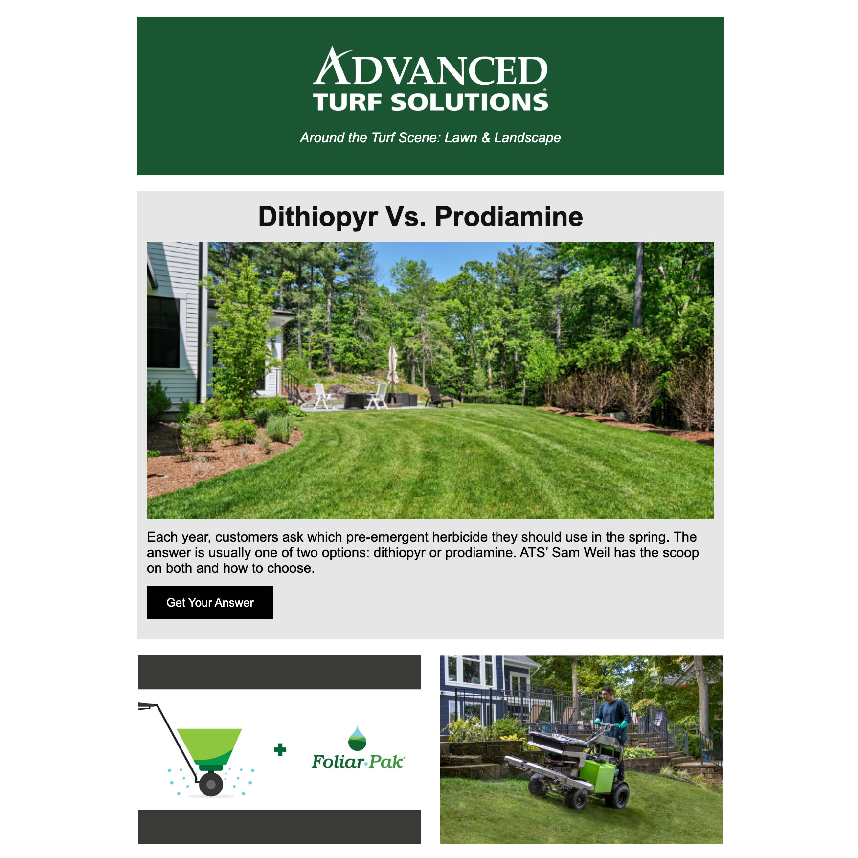 Advanced Turf Solutions added a... - Advanced Turf Solutions