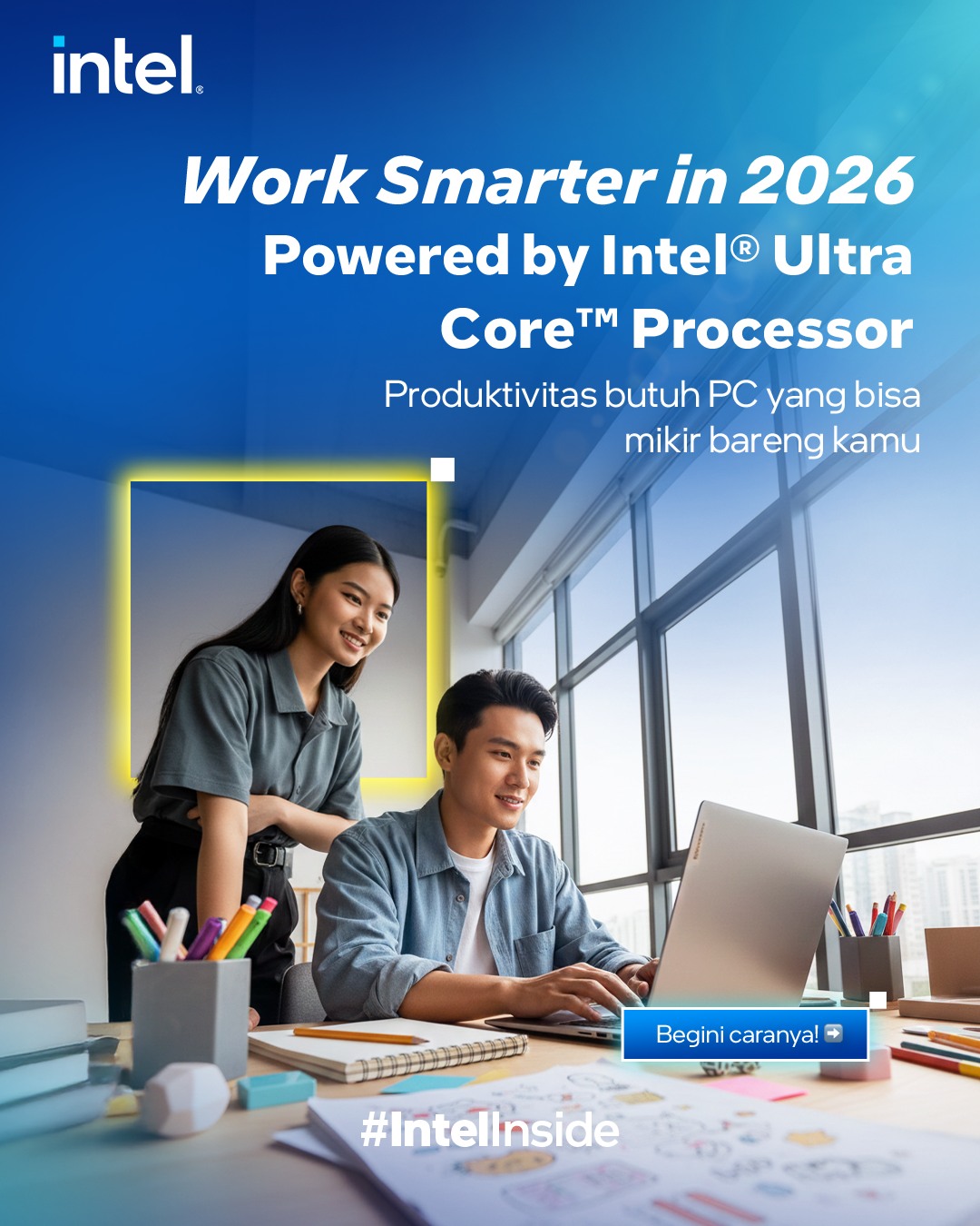 Intel - Produktivitas bukan soal kerja lebih lama tapi... | Facebook