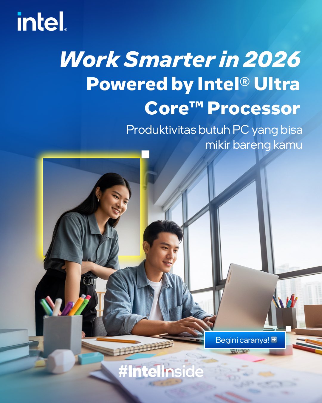 Intel - Produktivitas bukan soal kerja lebih lama tapi... | Facebook