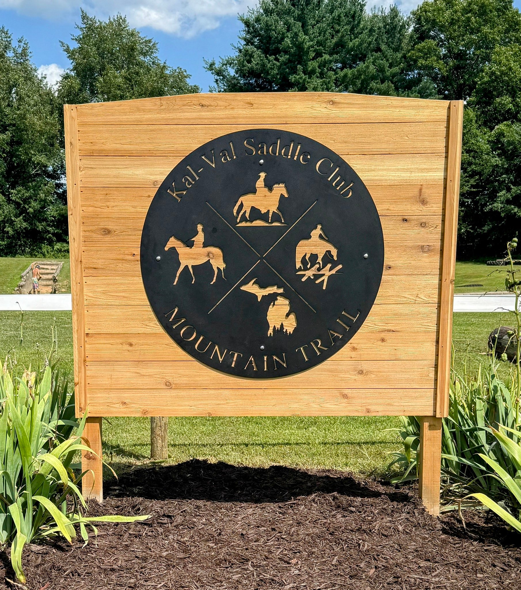 Kal-Val - Thank you Sha-Do Corporation for making this beautiful sign ...