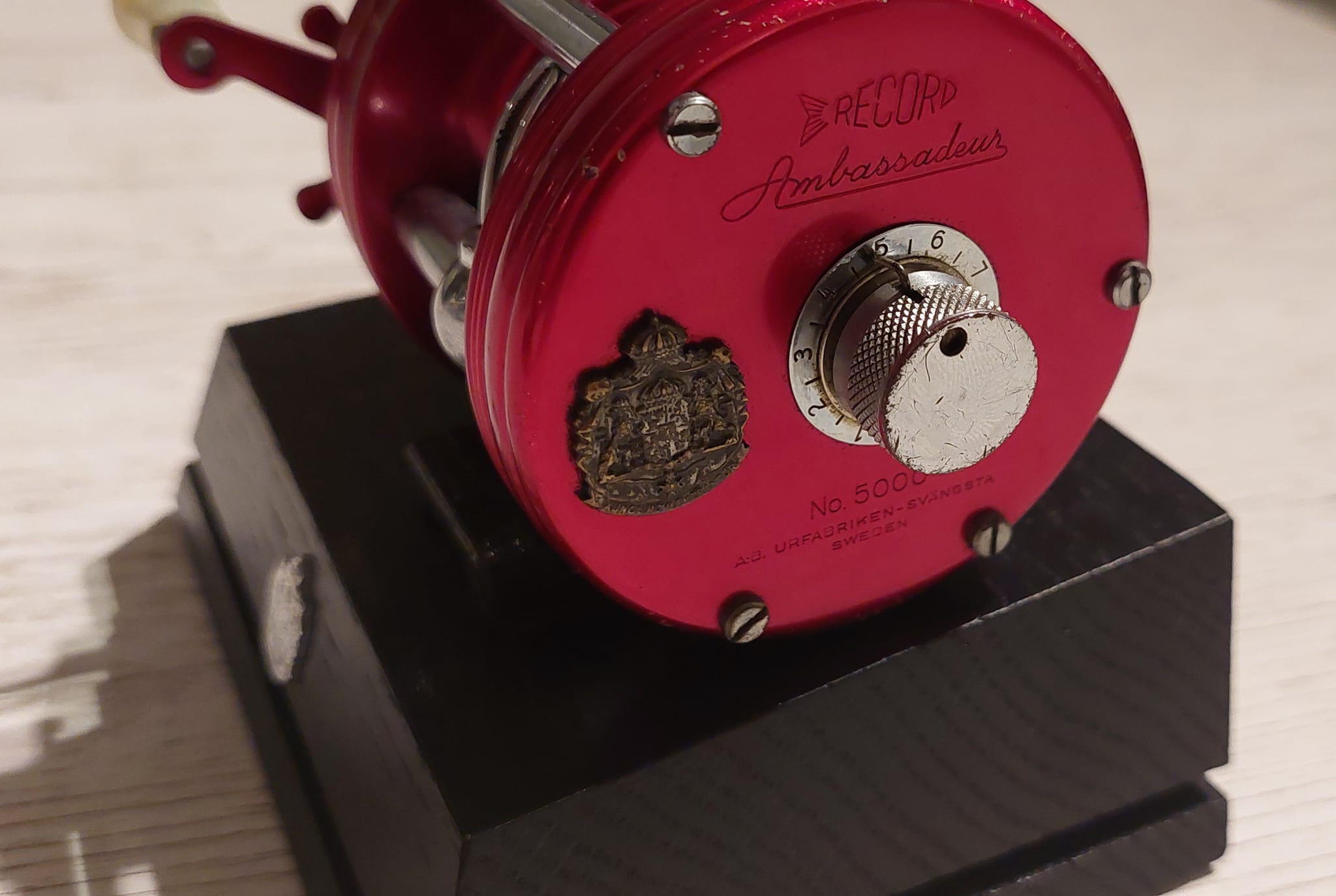 First encounter with Record Ambassadeur 5000 Black reel