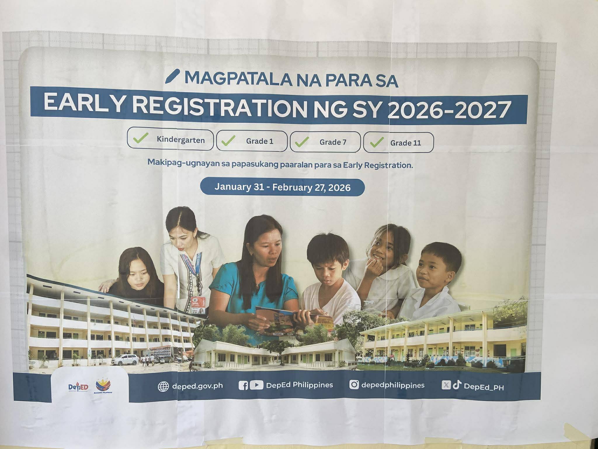 📣 EARLY REGISTRATION IS... - DepEd Tayo Magalong NHS 300219 | Facebook