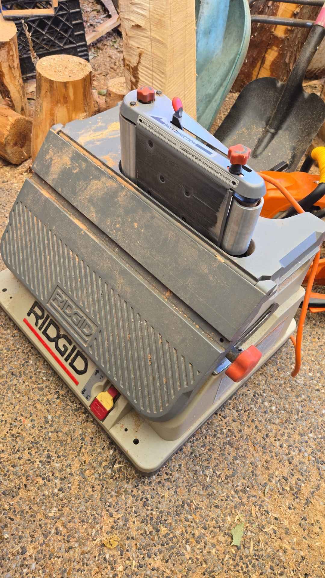 Ridgid electric spindle and belt sander - Sanders - Reno, Nevada ...