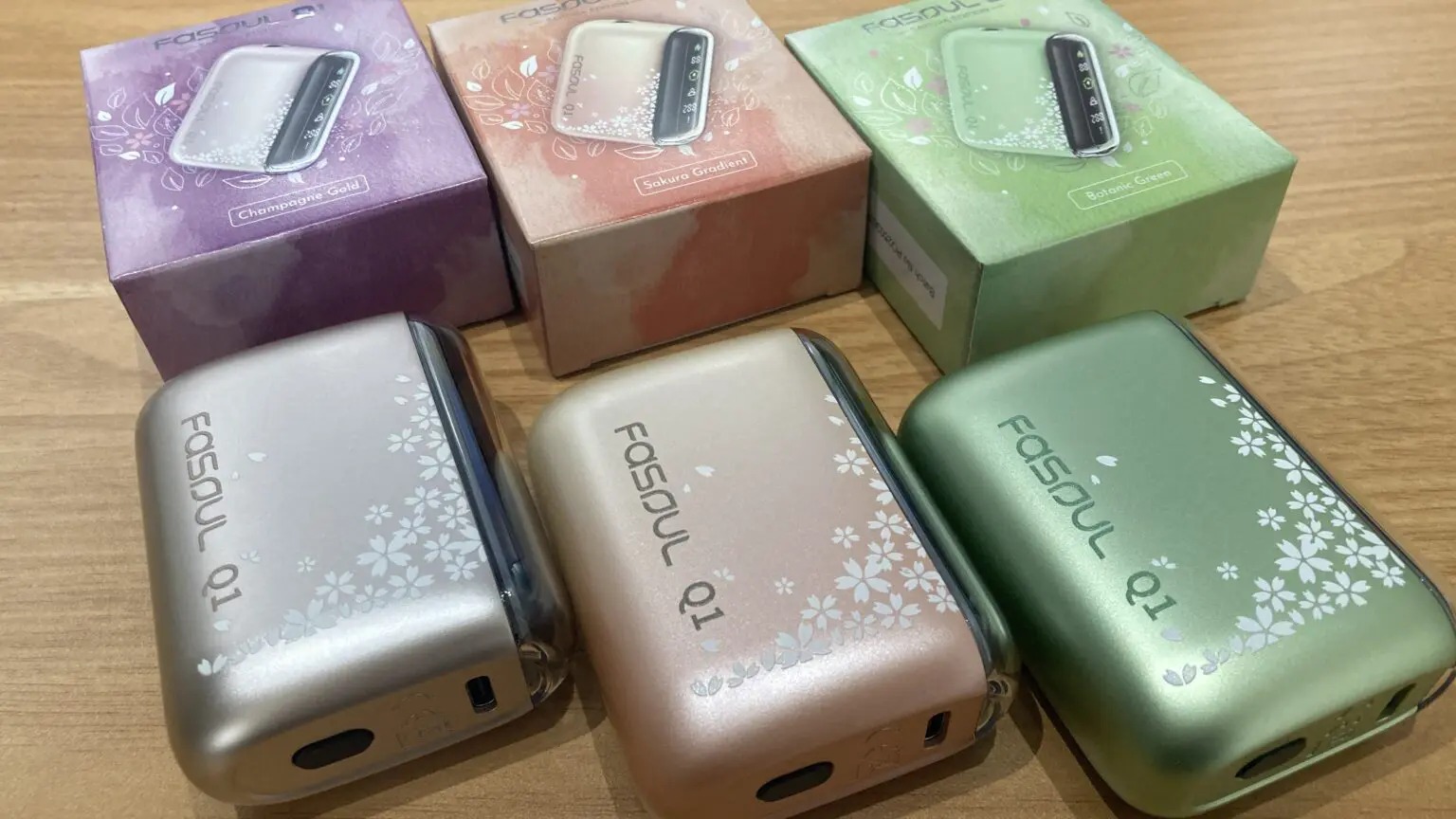 アイコス互換機・Fasoul Q1新色をレビュー❗️ 🌸桜エディション