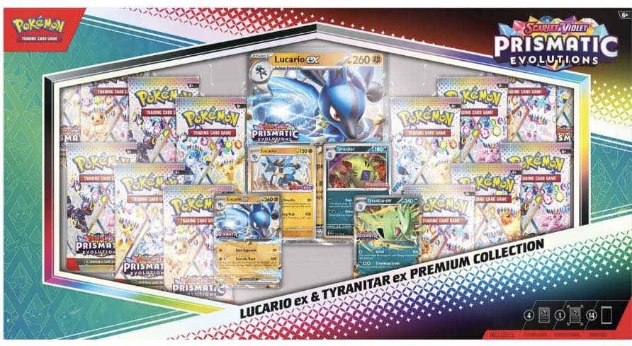does sam's sell pokemon cards Pokemon: Prismatic Evolutions Club Bundle [1 Bundle + 1 Surprise Box] From fluffy and fiery to freezing and fanciful Is Sam's Club NEW $40