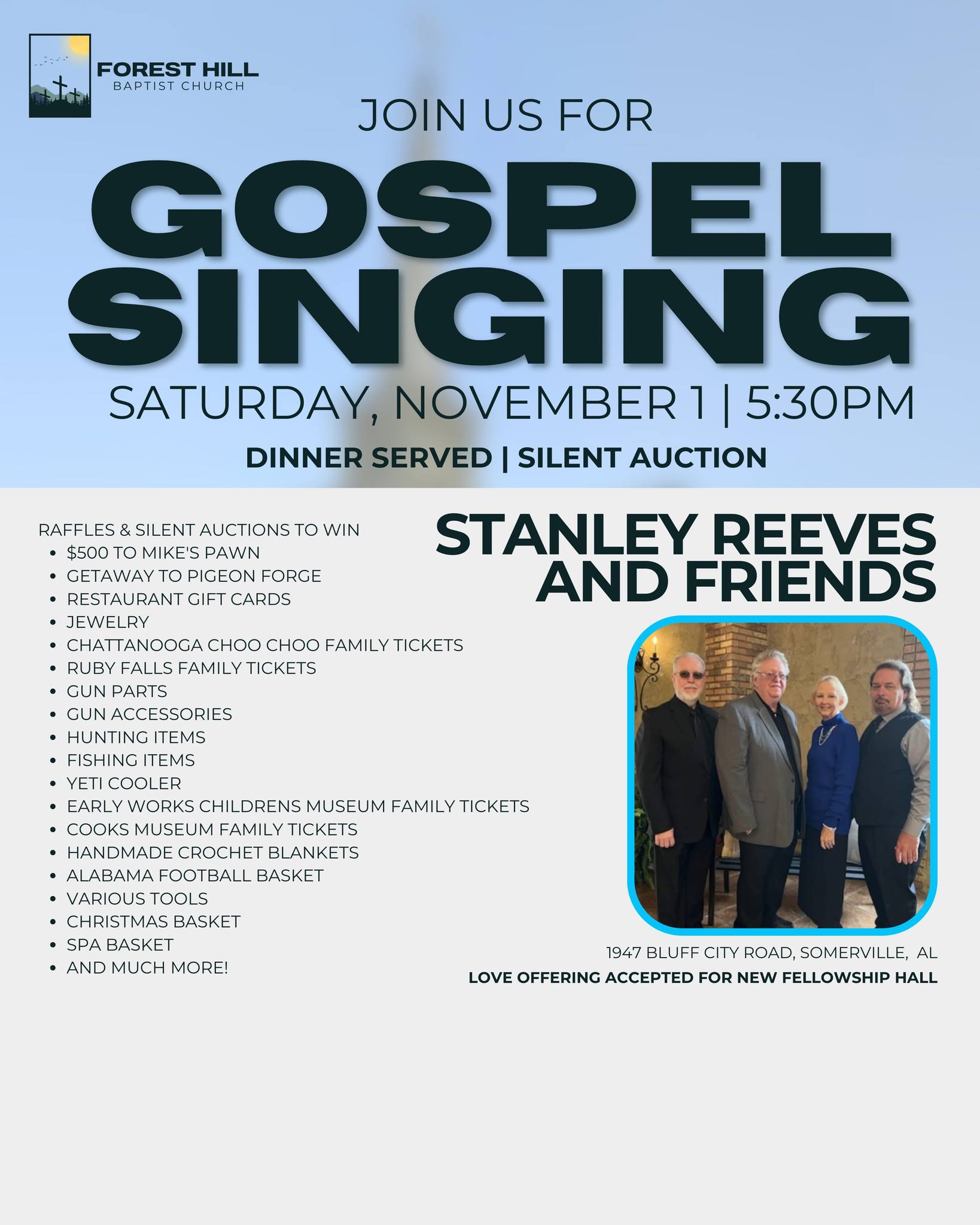 Gospel Singing with Stanley Reeves & Friends