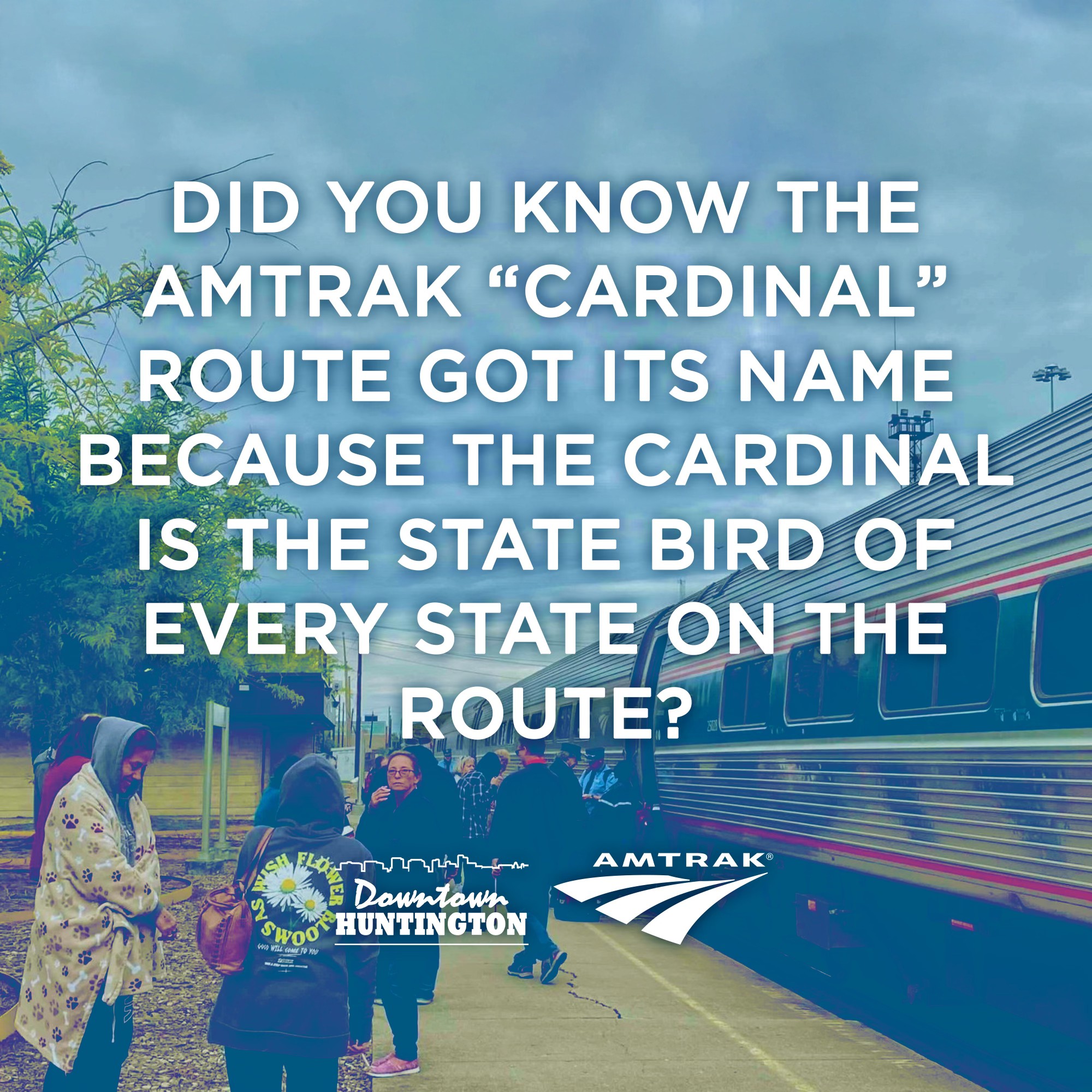 Downtown - Did you know the Amtrak 