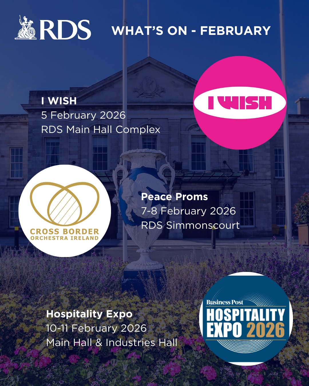 RDS - February is packed with unmissable events at the... | Facebook