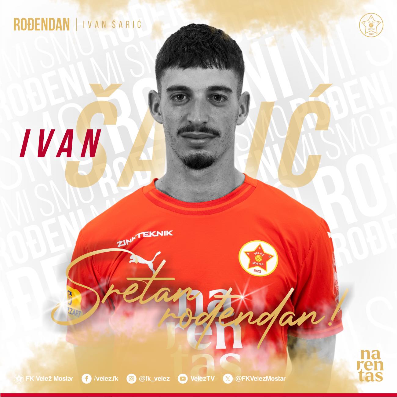 FK Velež Mostar - ROĐENDAN I Ivan Šarić Ivan Šarić je... | Facebook