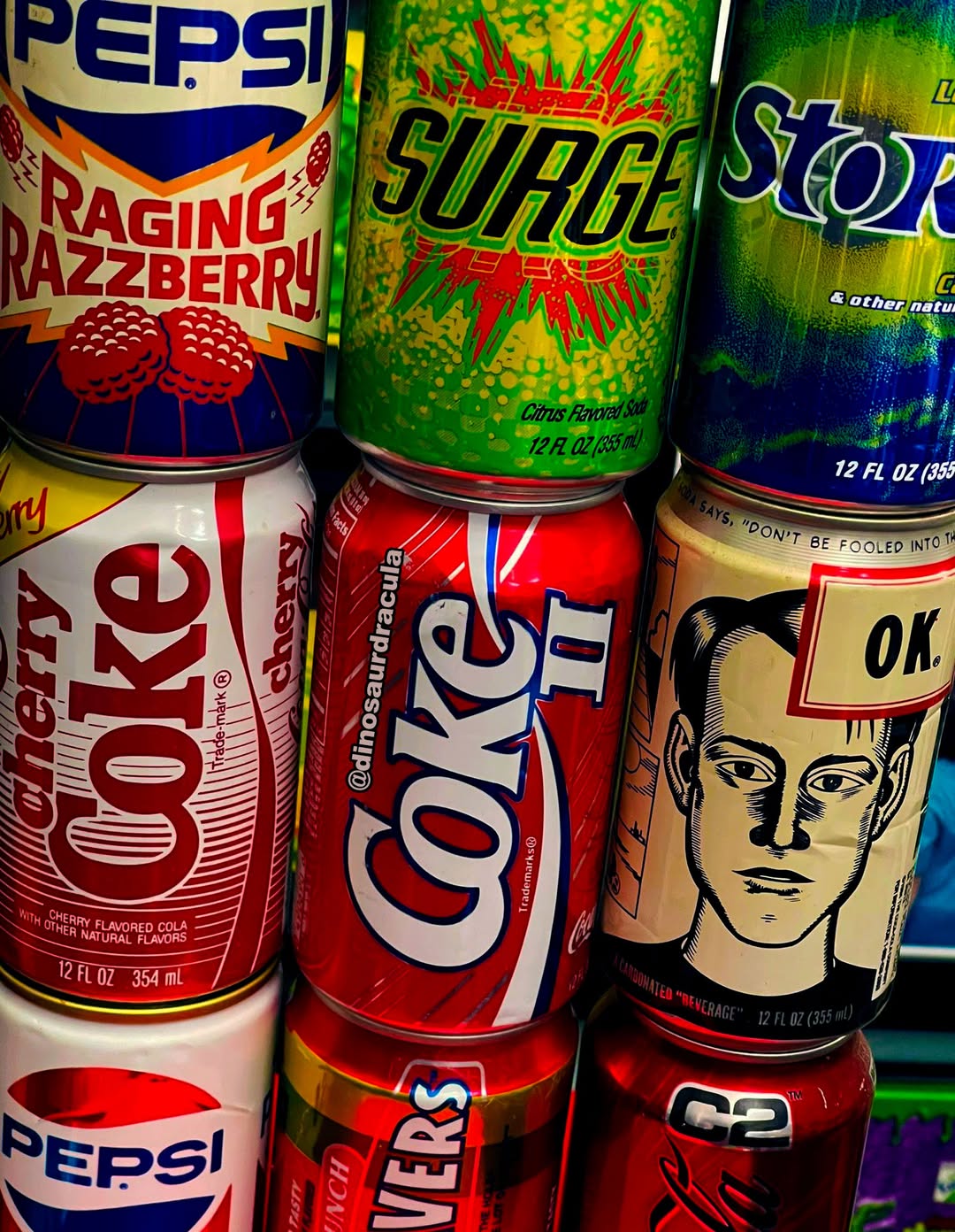 Old soda cans truly are the greatest... - Dinosaur Dracula | Facebook