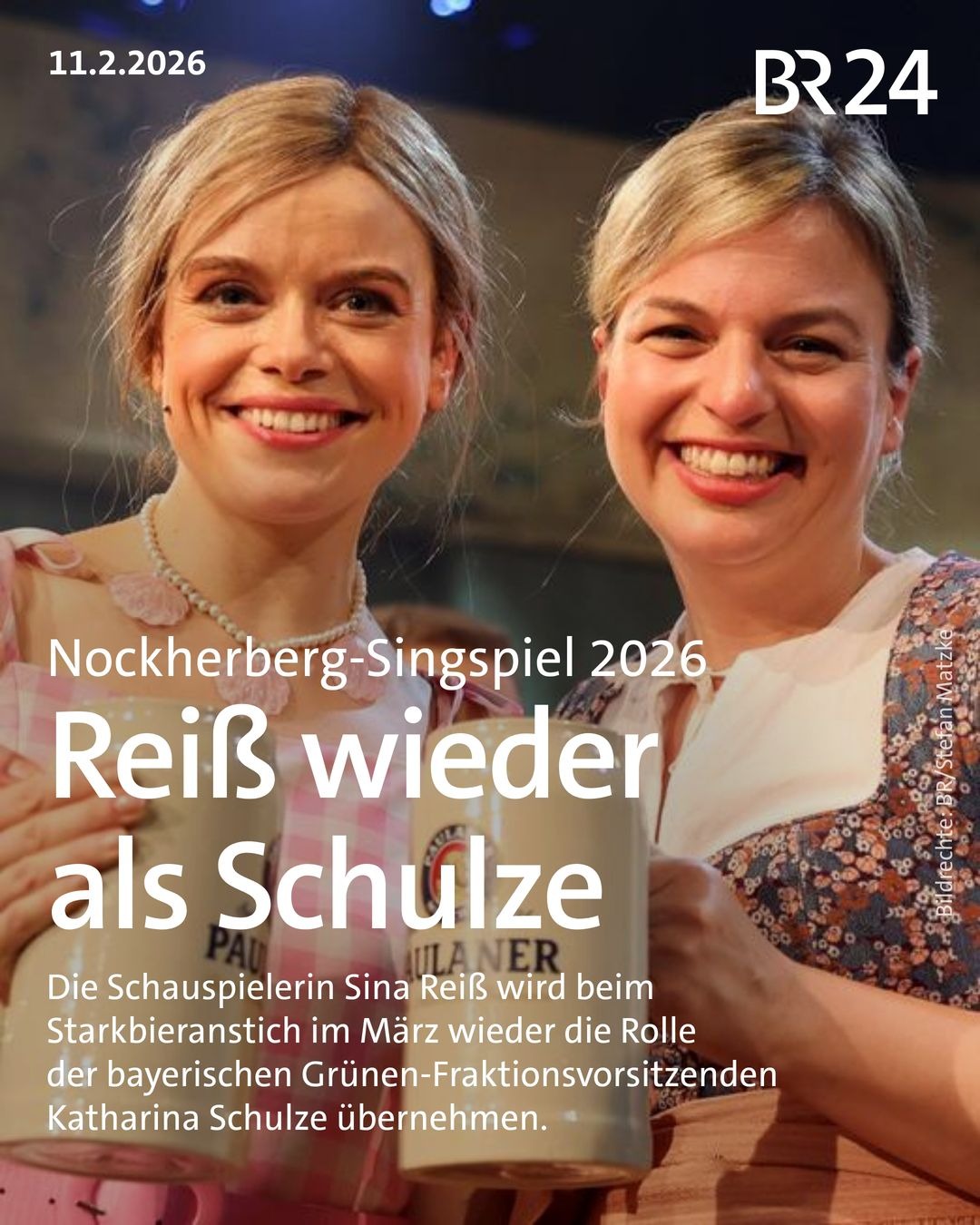 BR24 - Nach einem Jahr Pause ist sie wieder da: Sina Reiß... | Facebook