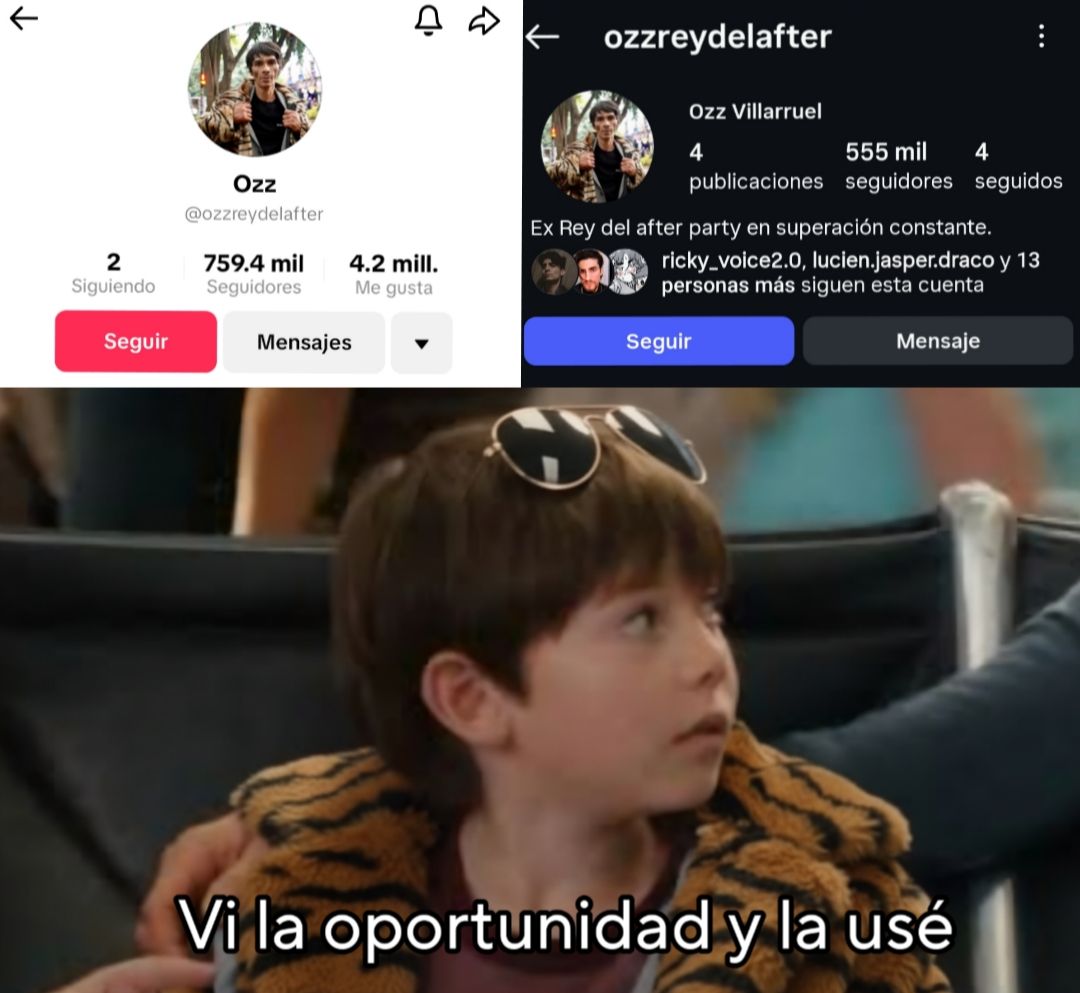 TG - Después de que Luisito mostrará a Ozz,mejor conocido como 