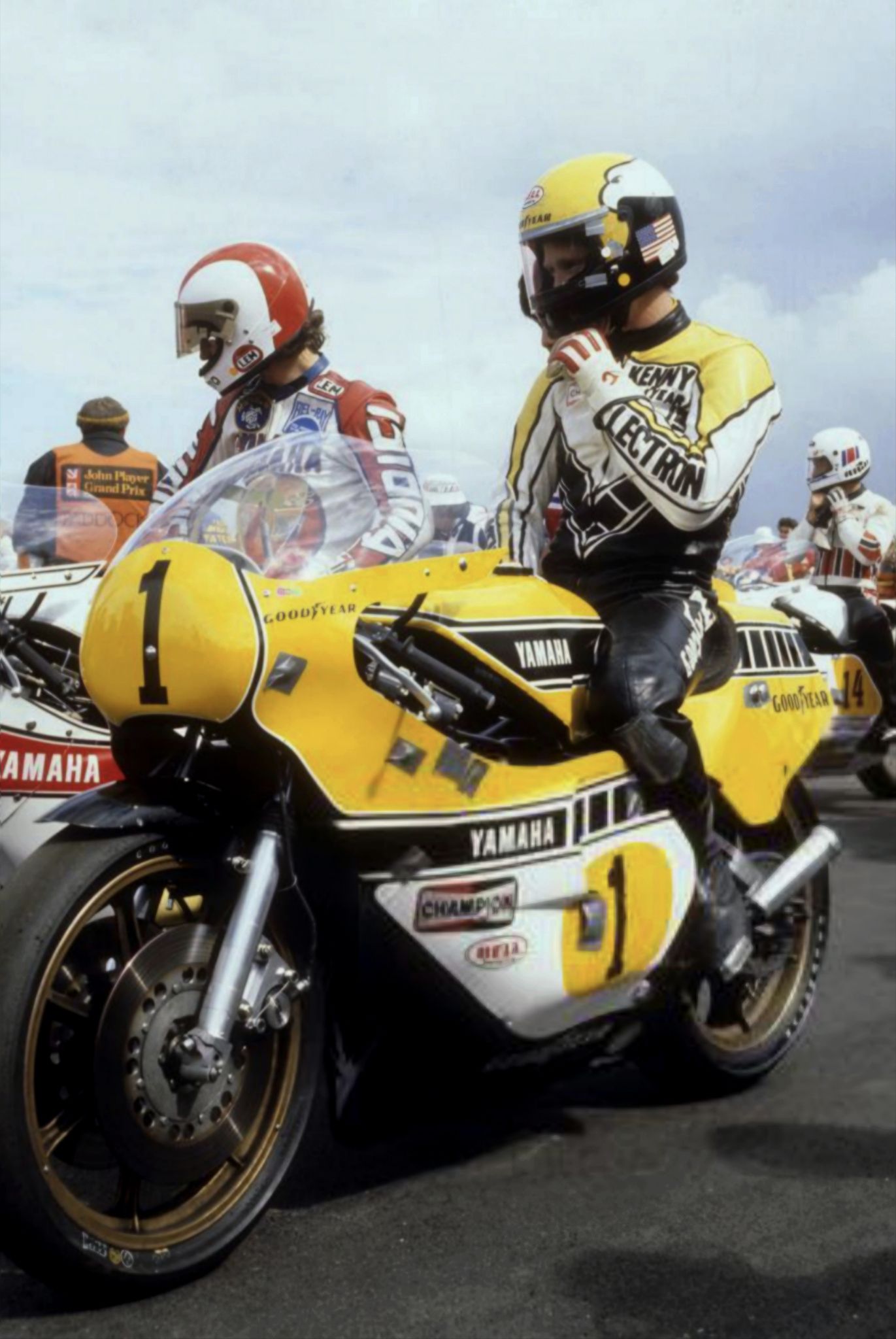 Kenny Roberts Yamaha YZR500 1979. #kennyroberts #yamaha #yzr500 