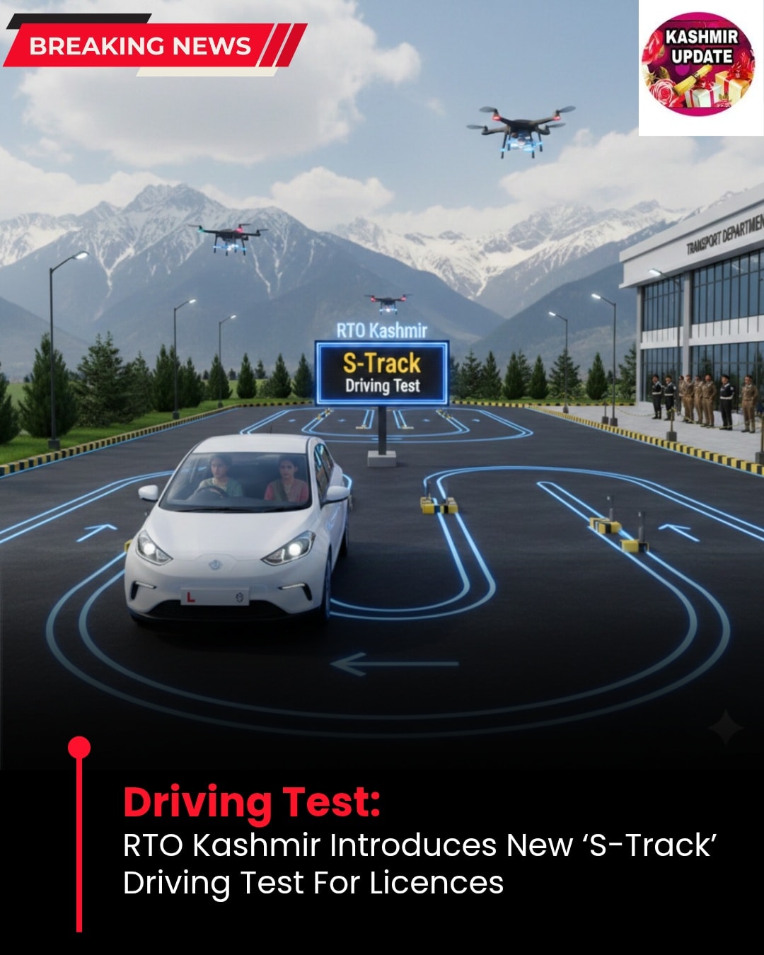 Kashmir Update - *RTO Kashmir introduces new ‘S-Track’... | Facebook