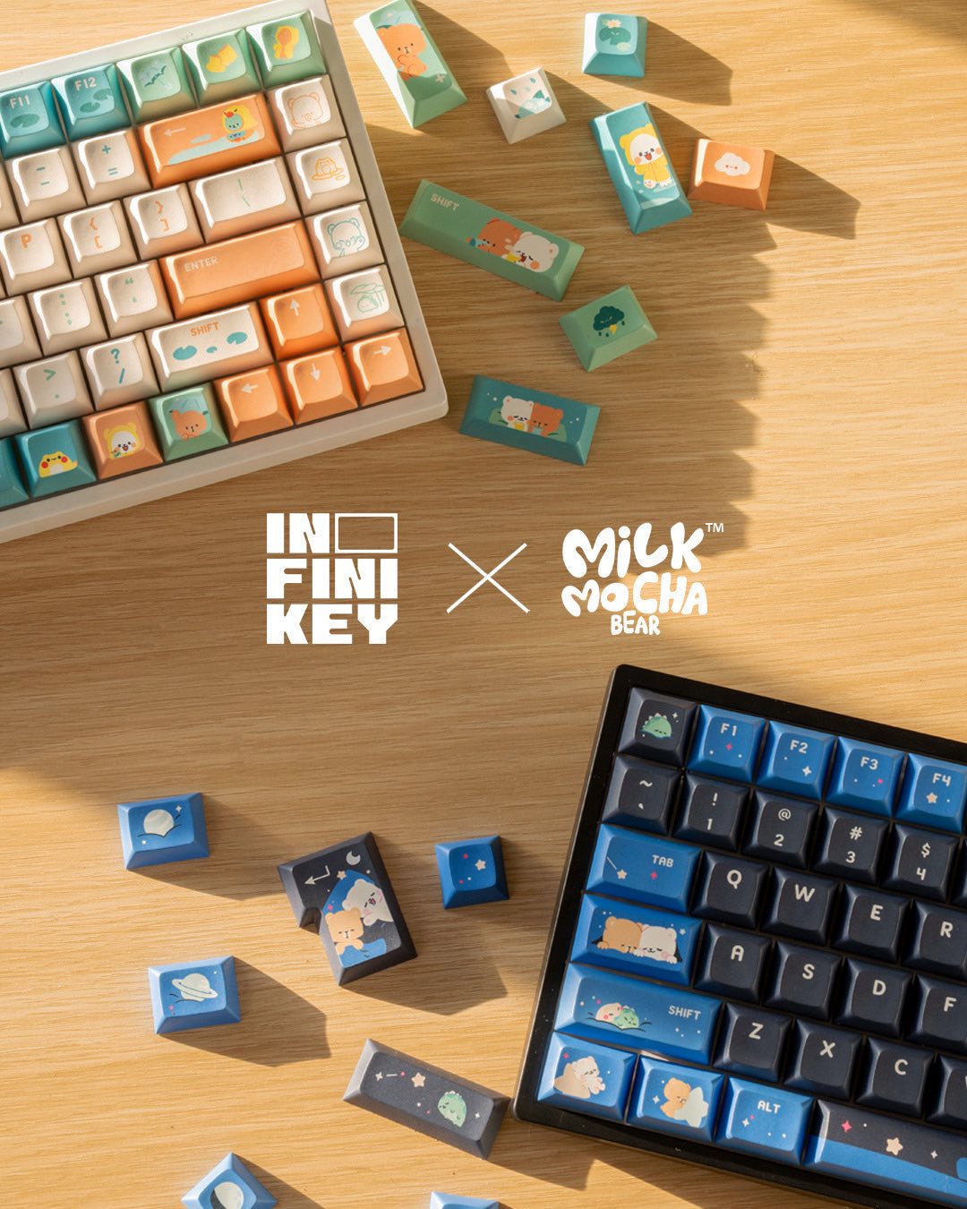 🚨 BATCH 2 PRE-ORDERS ARE HERE! 🚨 The Infinikey x Milk Mocha Bear
