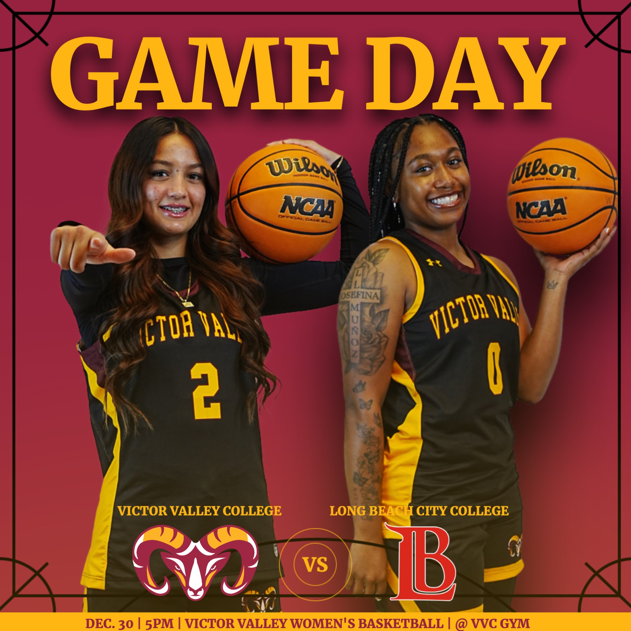 VVC - 🏀 LAST GAME OF 2025! 🔥 Victor Valley College Women’s Basketball ...