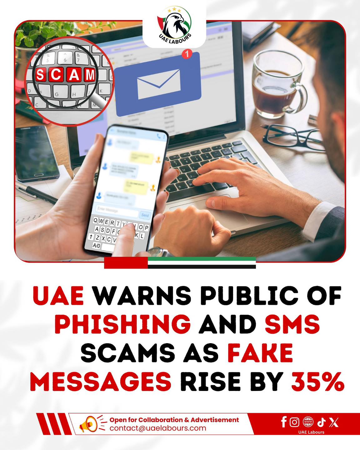 UAE - UAE authorities have warned the public of a sharp rise in ...