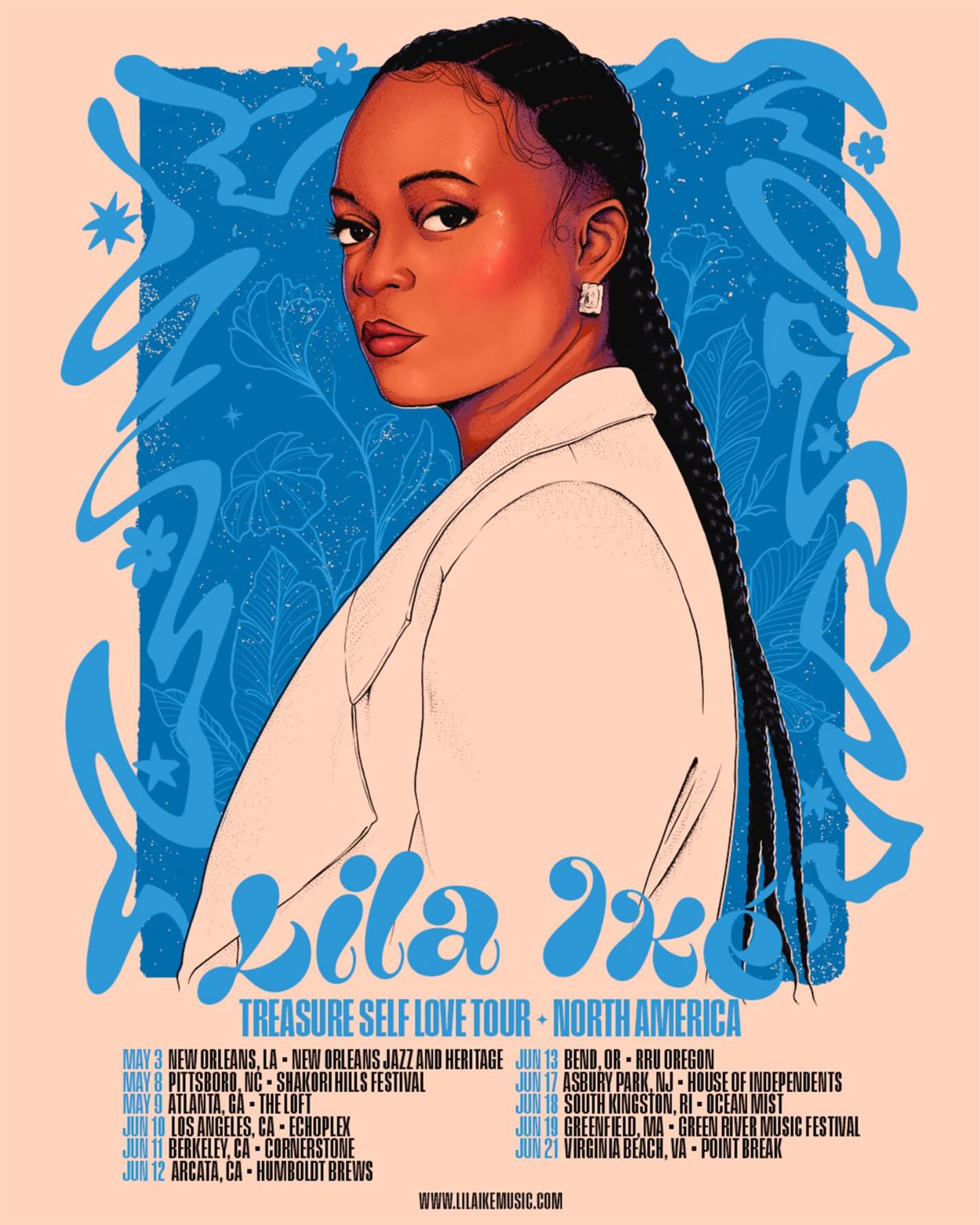 Lila Iké on tour in North America in May & June 2026 🚌 Upcoming