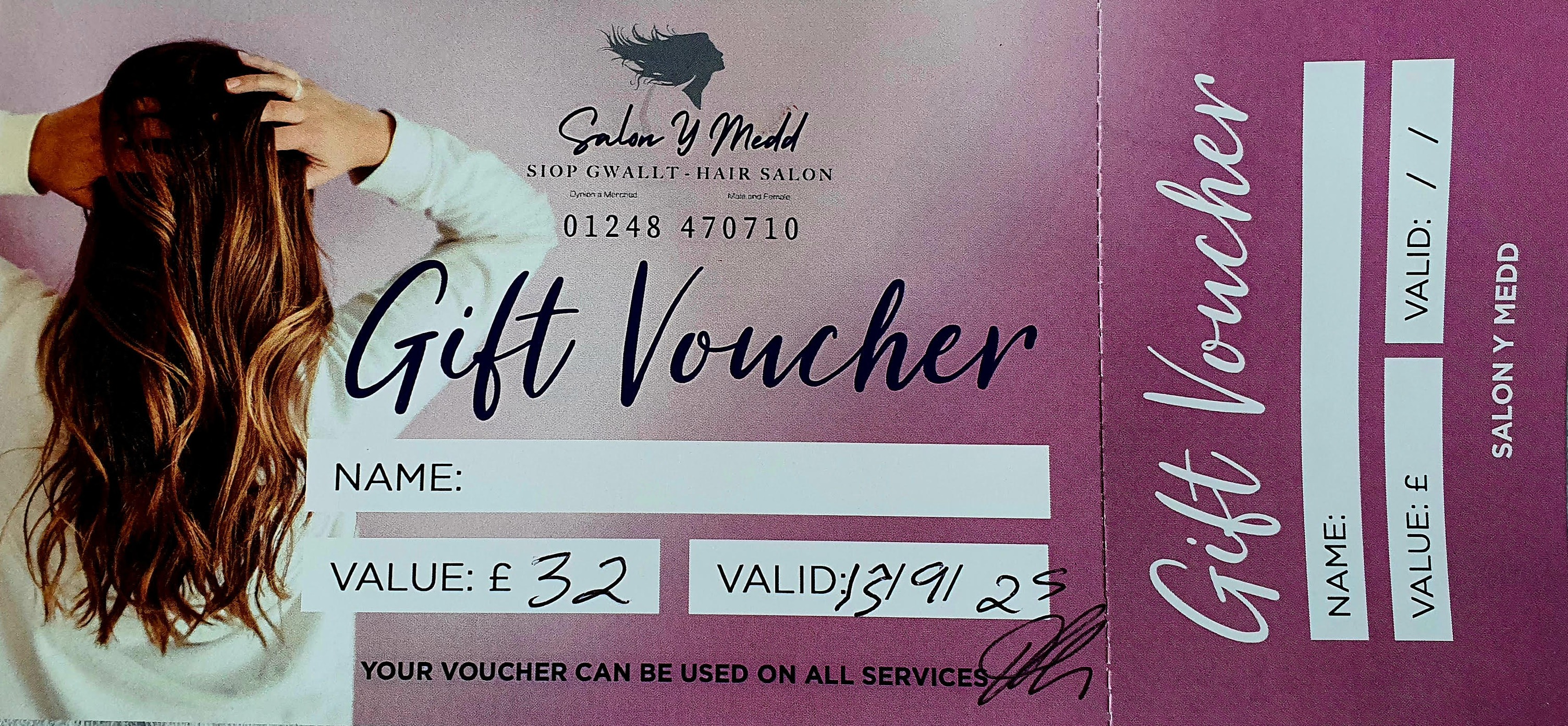 Community Raffle- Salon y Medd Hair Voucher