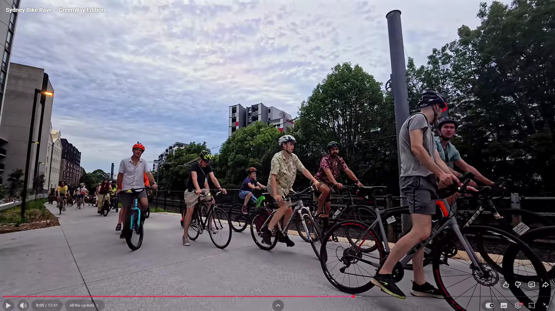 CycleSydney - The once a month dusk Sydney Bike Rave went for a very ...