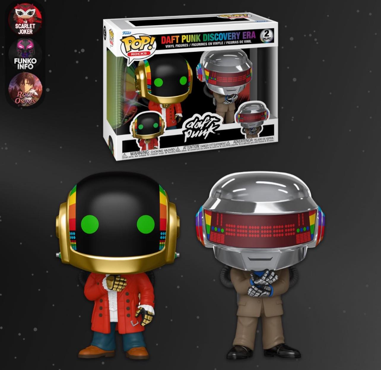 Interstella 5555 Action Figures by Daft Punk x Leiji Matsumoto