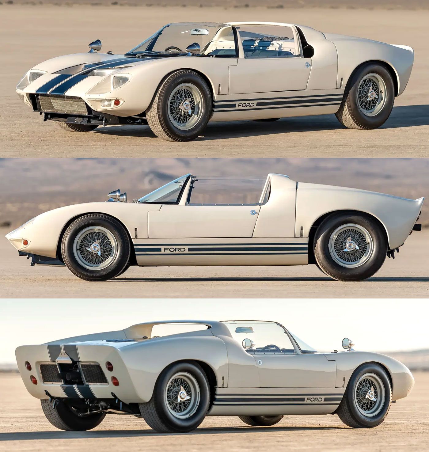 Amazing - 1965 Ford GT40 Roadster Prototype Detroit's first purpose ...