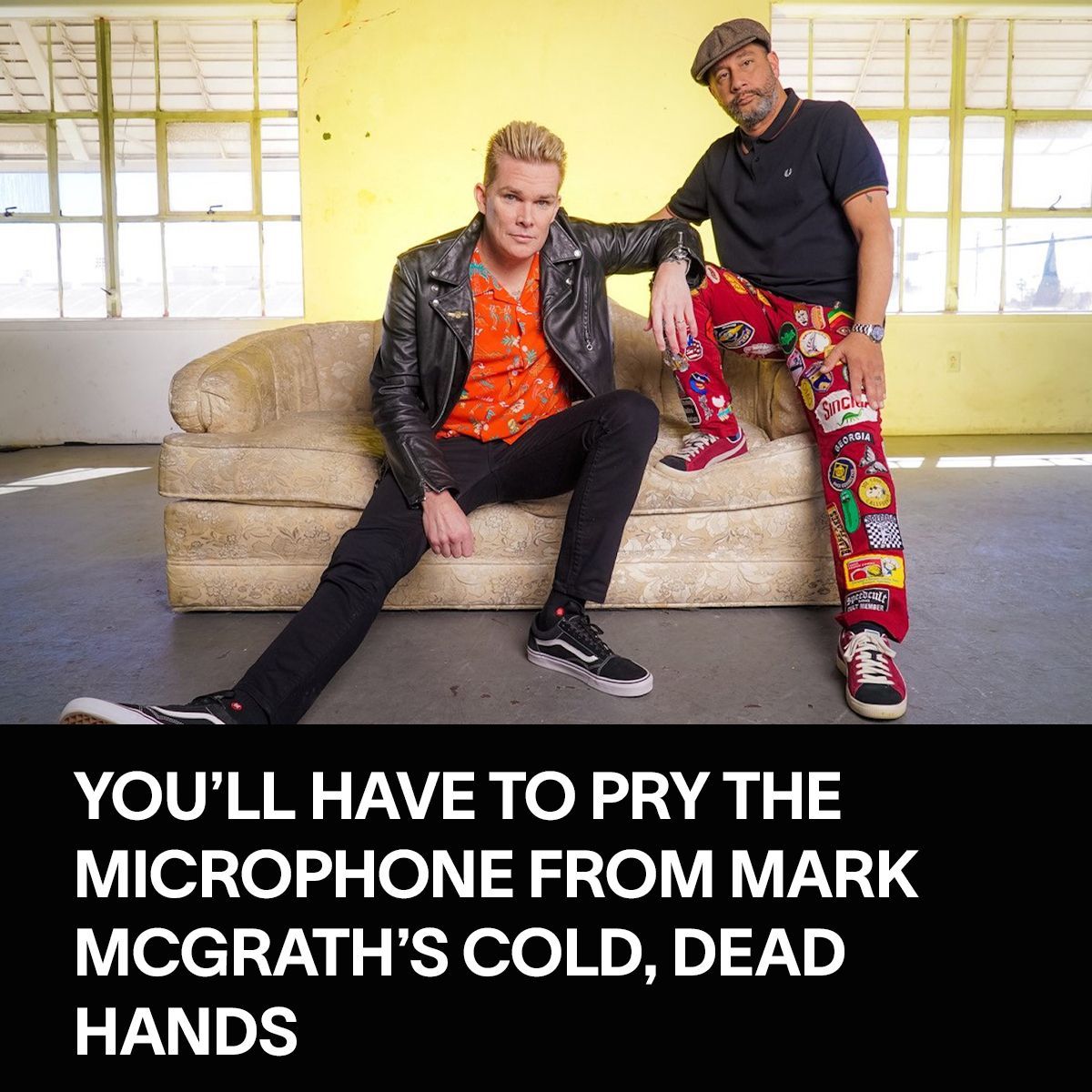 When Mark McGrath was in elementary school, he used to put “My 