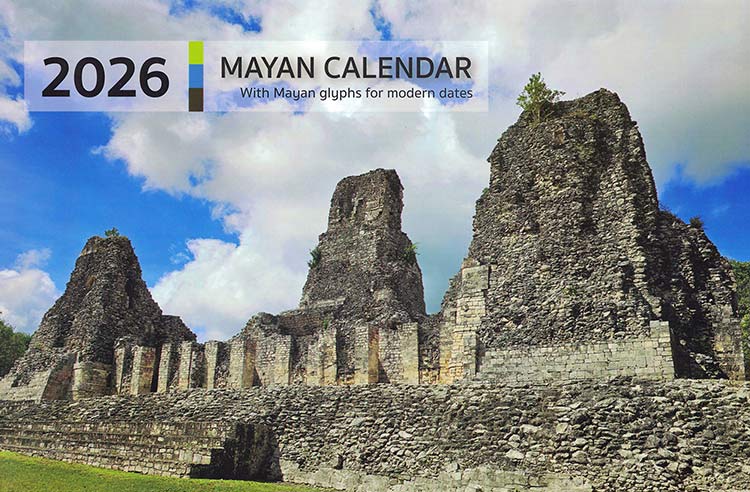 Mayan - Today is 3-Eagle (Men) Kin 55 of 260 on the Tzolkin calendar 