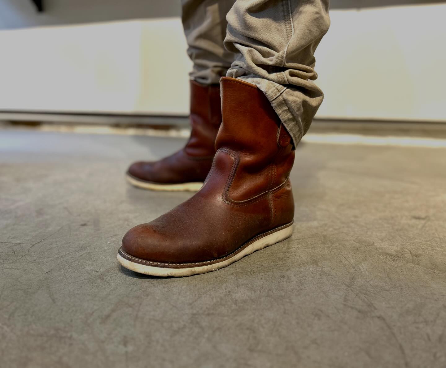 One of the legends, the Pecos 866 in Oro-iginal leather, 20-years