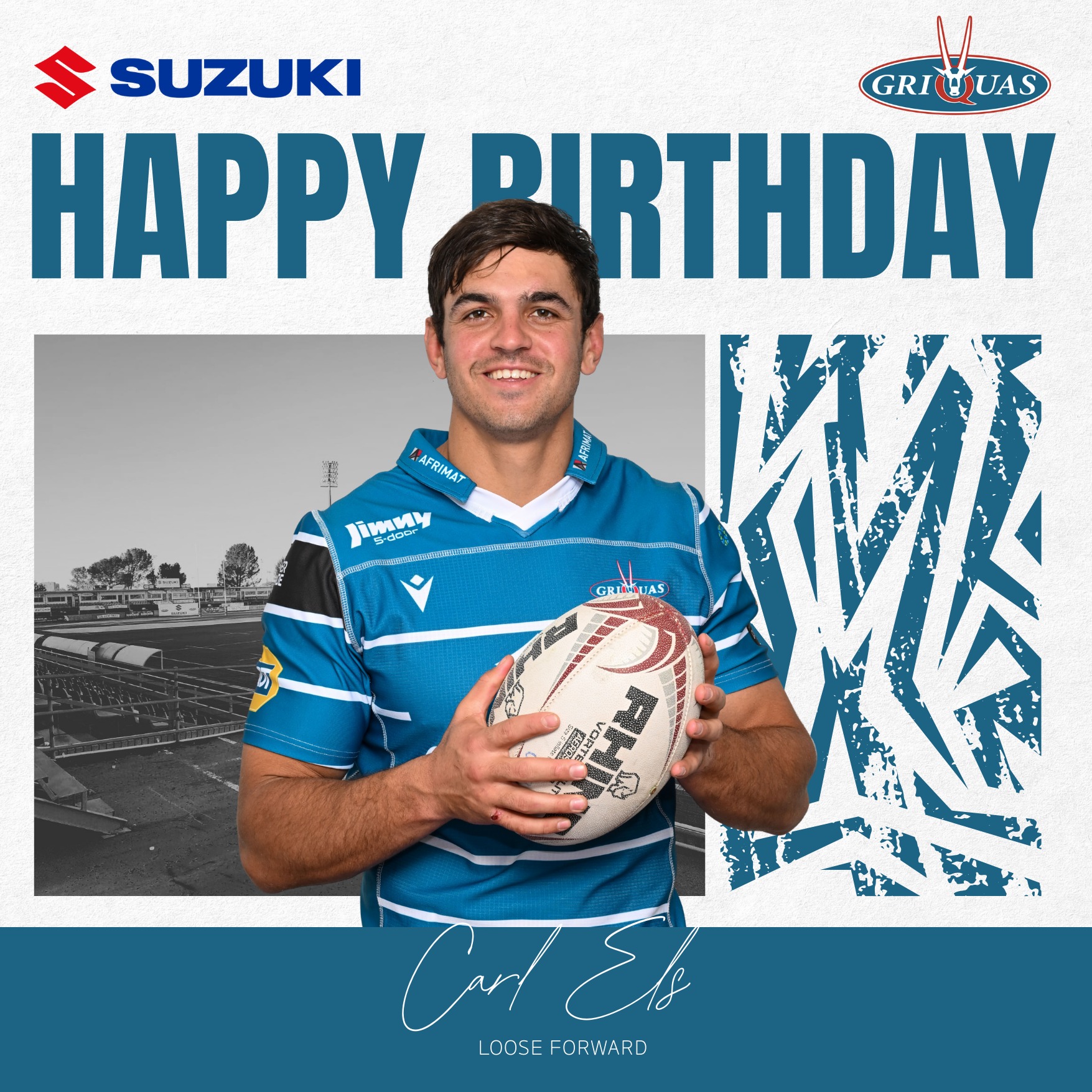 Griquas - Happy birthday to our dynamic loose forward, Carl Els 💪 ...