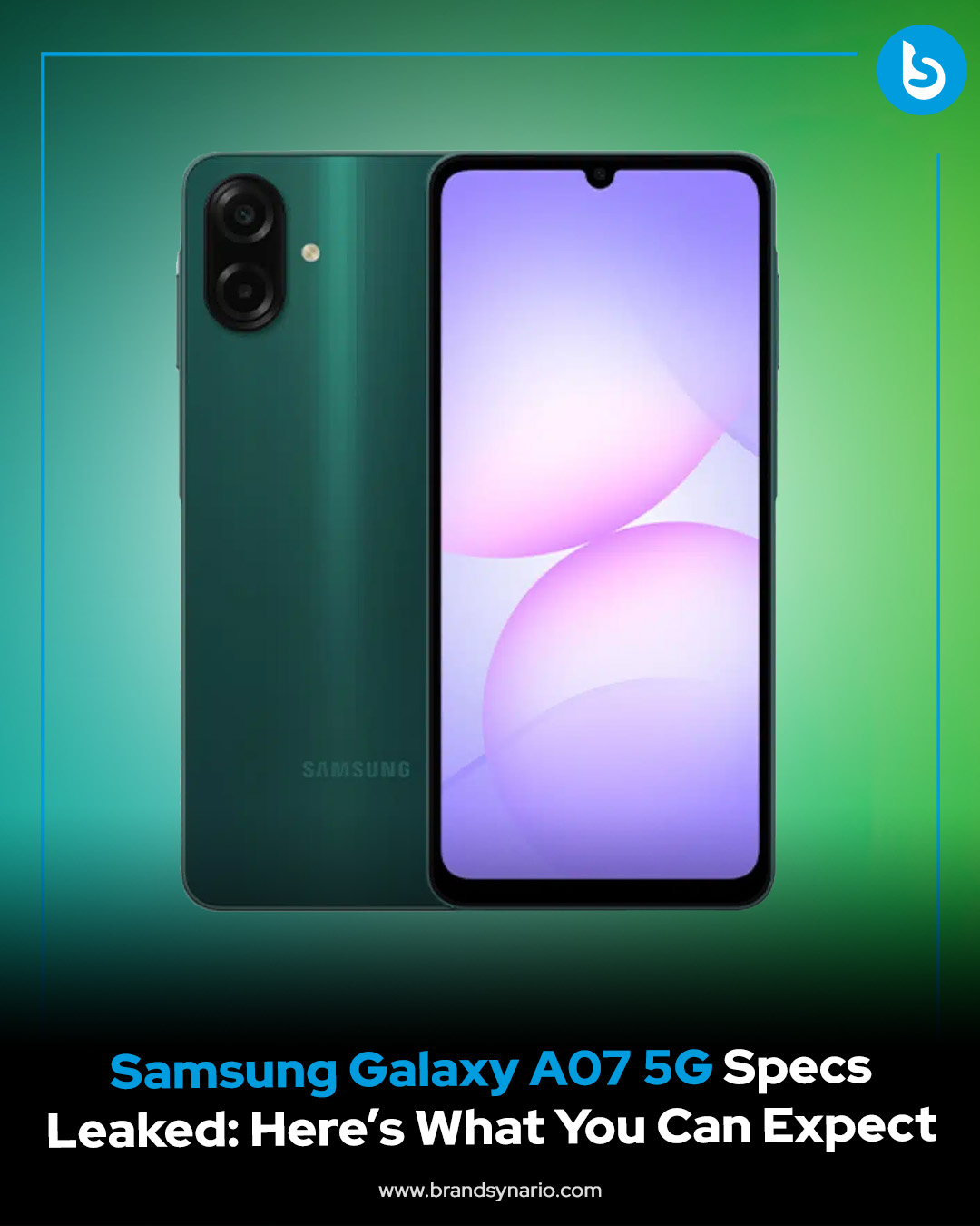 Brandsynario - Samsung is gearing up to expand its budget-friendly 5G ...