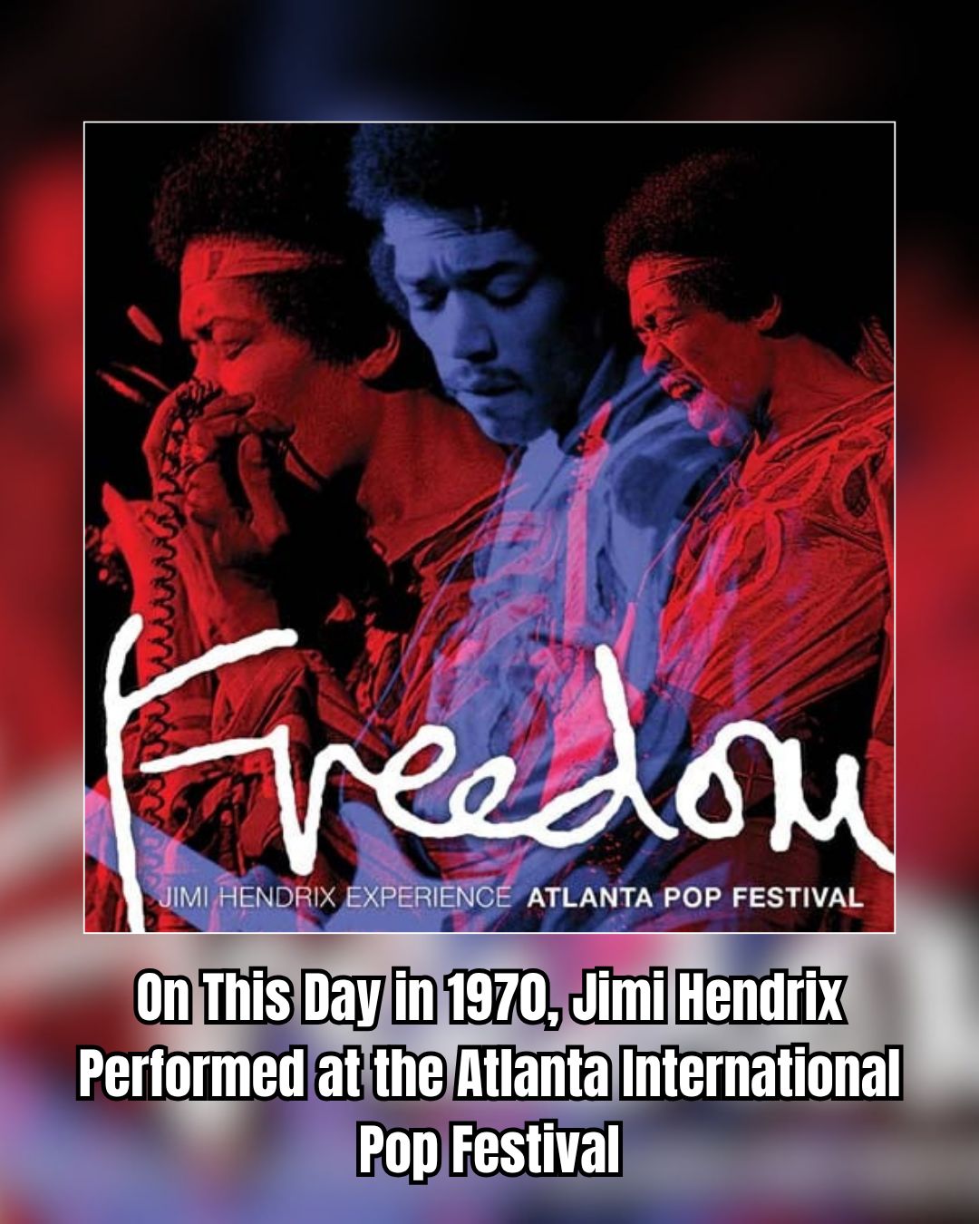 On This Day in 1970, Jimi Hendrix Performed at the Atlanta