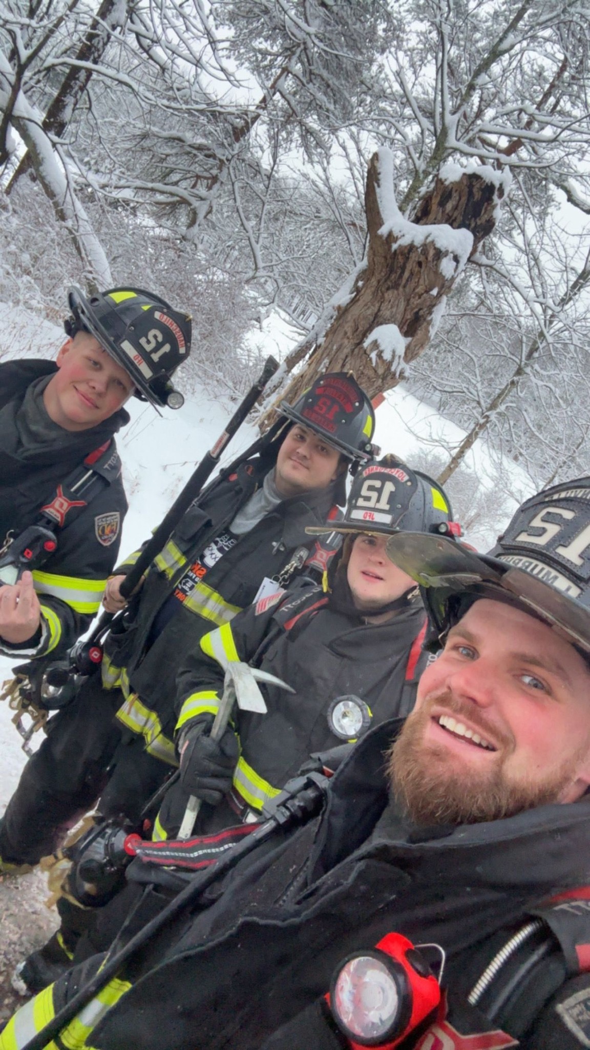 Jeffersonville - Four of our Interior Firefighters Jake Murphy Ryan ...