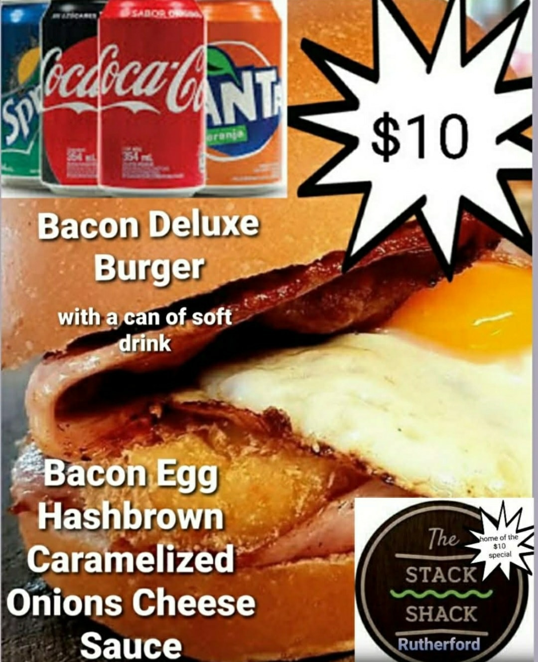 🤗🤗 #todaysspecial for today... - The Stack Shack Rutherford | Facebook