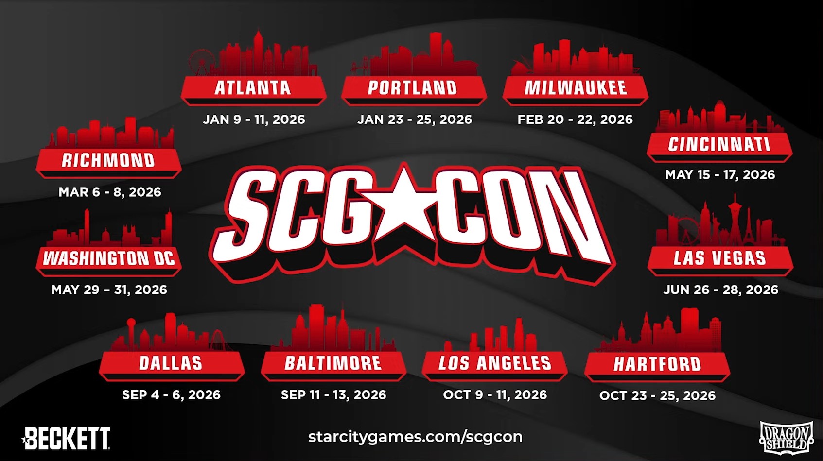 Star - Make plans to join us at SCG CON all across the U.S. in 2026 and ...
