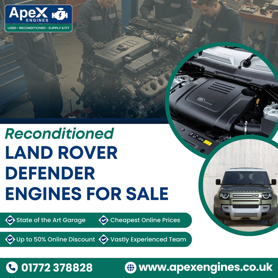Apex - Reconditioned Land Rover Defender engines crafted in a state-of ...