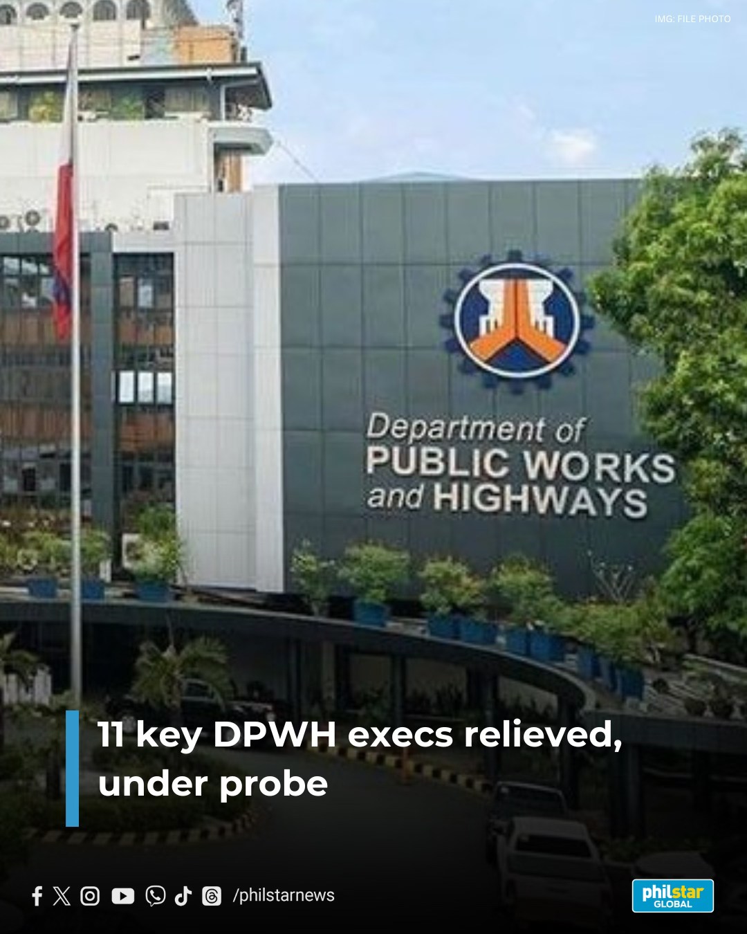 Philstar.com - DPWH PURGE CONTINUES Eleven regional and... | Facebook